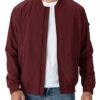 donhobo Herren Jacken Leichte Windbreaker Übergangsjacke Bomberjacke Frühling Herbst Fliegerjacke Stehkragen Baseball Blouson mit Reißverschlusstaschen – Bild 3