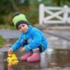 lovely lemon Regenfüßlinge für Babys & Kleinkinder, wasserdicht, gefüttert mit Lammfellimitat, rosa, One Size (bis Schuhgröße 22) – Bild 4
