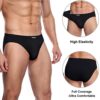 wirarpa Unterhosen Herren Slip Microfaser Männer Slips Stretcken Unterwäsche Größe S-XXXL – Bild 3