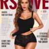 RSLOVE Schlafanzug Damen Kurz Sexy - Spitze Pyjama Set Camisole Tops und Shorts Nachtwäsche – Bild 3
